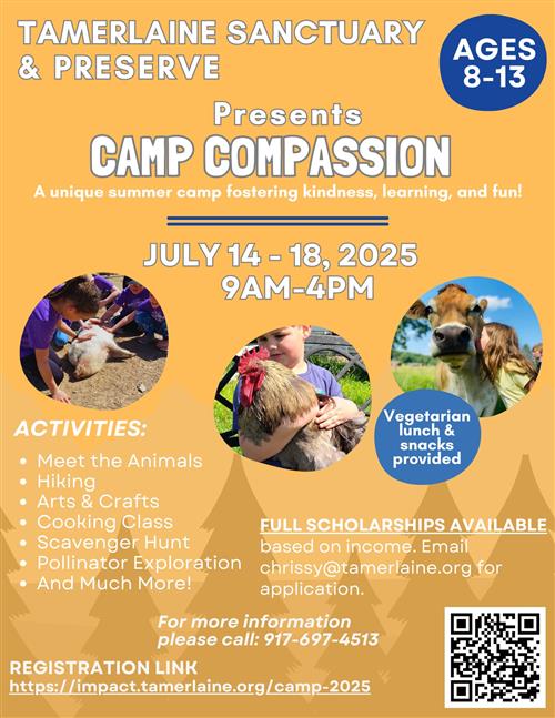 Tamerlaine Sanctuary & preserve Camp Compassion